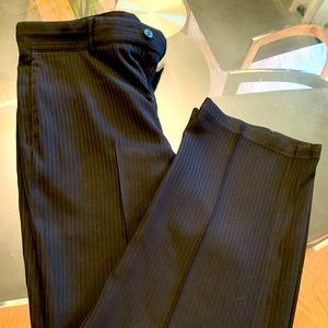 Blk Pinstripe Armani Collezioni pant 34x30